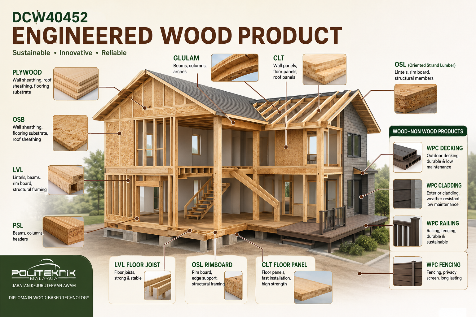 DCW40452 Engineering Wood Product