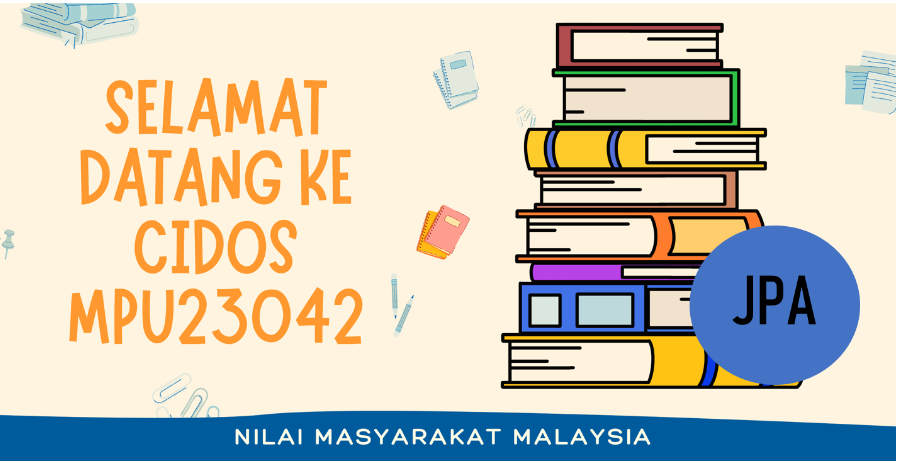 MPU23042 NILAI MASYARAKAT MALAYSIA