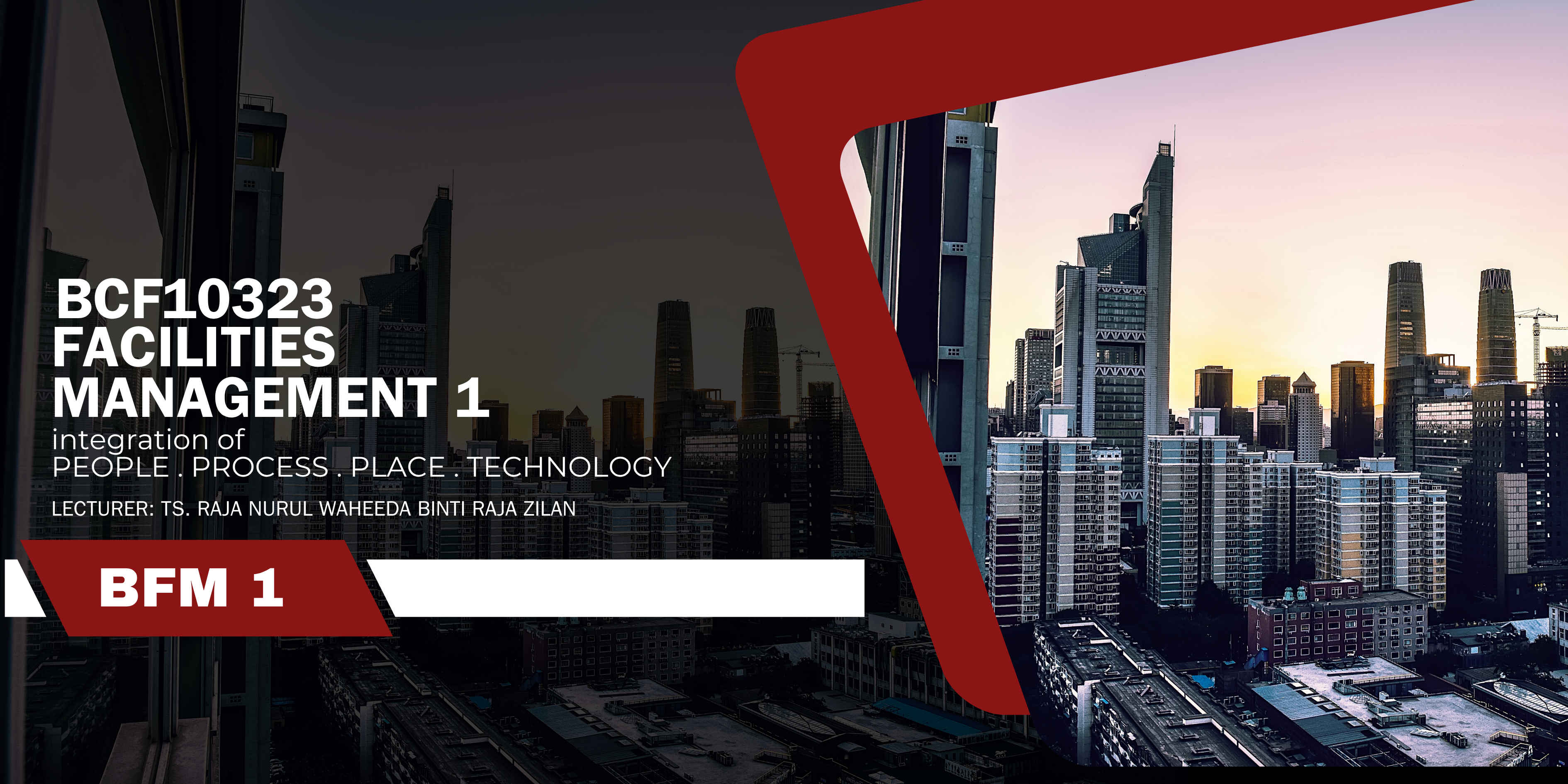 BCF10323 Facilities Management 1 